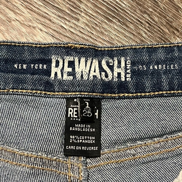 ReWash High Rise Mom Short size 1/25 - Picture 2 of 7